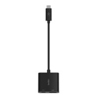 Belkin USB-C auf HDMI-Adapter 60W PD, schwarz       AVC002btBK