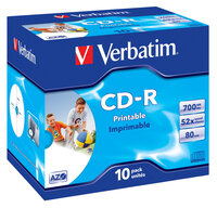 I-43325 | Verbatim DataLifePlus - 10 x CD-R - 700 MB ( 80 Min ) 48x | 43325 | Verbrauchsmaterial