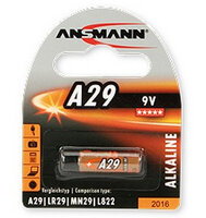 I-1510-0008 | Ansmann A 29 - Einwegbatterie - Alkali - 9 V - 1 Stück(e) - Orange - Sichtverpackung | 1510-0008 | Zubehör