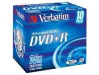 I-43508#PK10 | Verbatim DataLife DataLifePlus - DVD+R 16x...