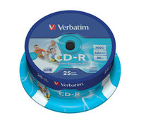 I-43439 | Verbatim DataLife DataLifePlus - CD-R 52x - 0,7 GB 80min - 25er Spindel | 43439 | Verbrauchsmaterial