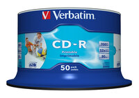 I-43438 | Verbatim DataLifePlus - 50 x CD-R - 700 MB 52x...
