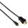 Hama High Speed HDMI™-Kabel, St. Typ A - St. Typ D (Micro), Ethernet, 0,5 m