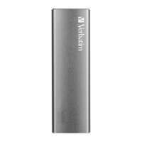 Verbatim Vx500 Externes SSD-Laufwerk USB 3.1 Gen 2 480 GB - 480 GB - USB Typ-C - 3.2 Gen 2 (3.1 Gen 2) - 500 MB/s - Silber