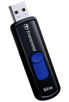 Transcend JetFlash elite JetFlash 760 - 64GB - 64 GB - USB Typ-A - 3.2 Gen 1 (3.1 Gen 1) - Dia - 12 g - Schwarz - Blau