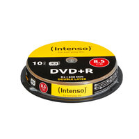Intenso DVD+R 8.5GB - DL - 8x - DVD+R DL - 120 mm -...