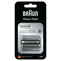 I-199281 | Braun Cassette 83M - Shaving head - 1 Kopf/Köpfe - Silber - 18 Monat( e) - Braun - Series 8 | 199281 | Elektro & Installation