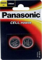 120x1 Panasonic CR 2025 Lithium Power   VPE Masterkarton