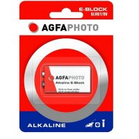 AgfaPhoto 110-802596 - Batterie 6LR61 Alkalisch