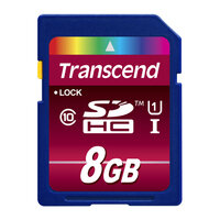 I-TS8GSDHC10U1 | Transcend TS8GSDHC10U1 - 8 GB - SDHC - Klasse 10 - MLC - 90 MB/s - Class 1 (U1) | TS8GSDHC10U1 | Verbrauchsmaterial