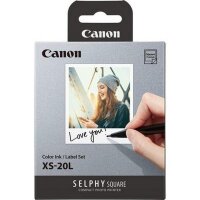 I-4119C002 | Canon XS-20L Tinte/Papier Set – 20 Drucke - Tintenstrahl - 20 Blätter - 100 Jahr(e) - SELPHY SQUARE QX10 - Box | 4119C002 | Drucker, Scanner & Multifunktionsgeräte