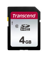 I-TS4GSDC300S | Transcend SDHC 300S 4GB - 4 GB - SDHC -...
