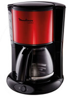 I-FG360D | Moulinex Subito - Filterkaffeemaschine - 1,25 l - Gemahlener Kaffee - Schwarz - Rot | FG360D | Büroartikel