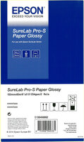 Epson SureLab Pro-S Paper Glossy BP 6x65 2 rolls - Weiß - Glanz - 252 g/m² - Polyester - 252 µm - SureLab D3000 DR - SureLab D3000 SR - SureLab D700 - SureLab D7 Studio