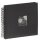 Hama Spiral-Album Fine Art, 28 x 24 cm, 50 schwarze Seiten, Schwarz