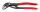 I-87 01 180 | KNIPEX Cobra - Steckverbindungszange - 4,2 cm - 3,6 cm - Chrom-Vanadium-Stahl - Kunststoff - Rot | 87 01 180 | Werkzeug