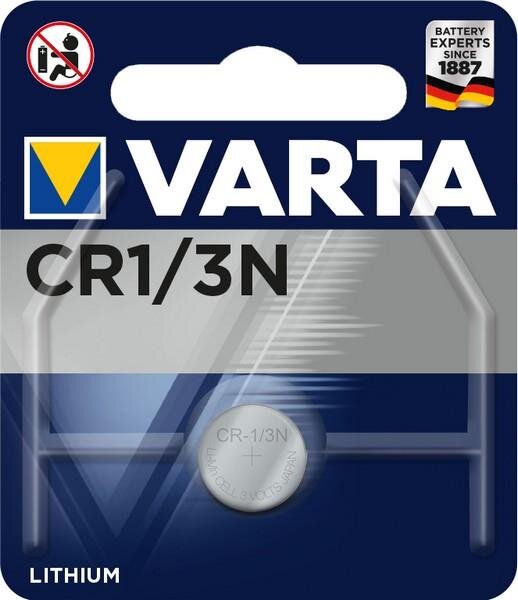 I-06131101401 | Varta CR1/3N - Einwegbatterie - Lithium - 3 V - 1 Stück(e) - 170 mAh - Silber | 06131101401 | Zubehör
