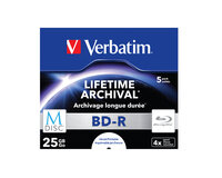 Verbatim M-Disc 4x - 25 GB - BD-R - Jewelcase - 5...