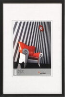 I-AJ030B | walther design Chair - Schwarz - Einzelbilderrahmen - 20 x 30 cm | AJ030B | Büroartikel