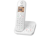 I-KX-TGC420GW | Panasonic KX-TGC420G - Schnurlostelefon - Anrufbeantworter mit Rufnummernanzeige - DECT - weiß - Telefon - Anrufbeantworter | KX-TGC420GW | Telekommunikation