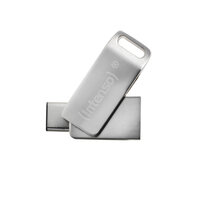 I-3536480 | Intenso cMobile Line - 32 GB - USB Type-A / USB Type-C - 3.2 Gen 1 (3.1 Gen 1) - 70 MB/s - Drehring - Silber | 3536480 | Verbrauchsmaterial