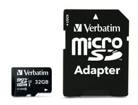 I-47041 | Verbatim PRO - Flash-Speicherkarte (SD-Adapter inbegriffen) - 32 GB | 47041 | Verbrauchsmaterial