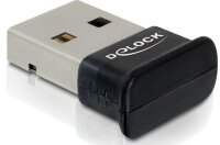 N-61889 | Delock USB 2.0 - Bluetooth V4.0 - Kabelgebunden - USB - Bluetooth - 3 Mbit/s - Schwarz | Herst. Nr. 61889 | Netzwerkadapter / Schnittstellen | EAN: 4043619618897 |Gratisversand | Versandkostenfrei in Österrreich