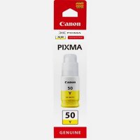 I-3405C001 | Canon GI-50 Y - Hohe Reichweite - Tintenflasche - Gelb - Tinte auf Pigmentbasis - 7700 Seiten - 1 Stück(e) | 3405C001 | Verbrauchsmaterial
