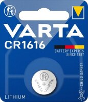 I-06616101401 | Varta Lithium Coin Cr1616 Bli 1 Knopfzelle Cr 1616 Lithium 55 mAh 3 V 1 St. - Batterie - CR1616 | 06616101401 | Zubehör