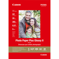 Canon Photo Paper Plus Glossy II PP-201 A4 Foto-Papier -...