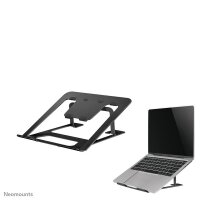 Y-NSLS085BLACK | Neomounts by Newstar faltbarer Laptop-Ständer - Notebook-Ständer - Schwarz - 25,4 cm (10 Zoll) - 43,2 cm (17 Zoll) - 254 - 431,8 mm (10 - 17 Zoll) - 5 kg | NSLS085BLACK | Zubehör Notebook |