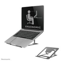 Y-NSLS085GREY | Neomounts by Newstar faltbarer Laptop-Ständer - Notebook-Ständer - Grau - 25,4 cm (10 Zoll) - 43,2 cm (17 Zoll) - 254 - 431,8 mm (10 - 17 Zoll) - 5 kg | NSLS085GREY | PC Systeme