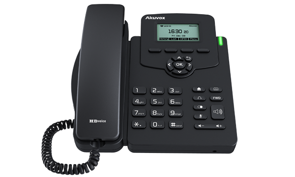 L-SP-R50P | Akuvox Desktop IP Phone SP-R50 PoE - VoIP-Telefon - SIP | SP-R50P | Telekommunikation
