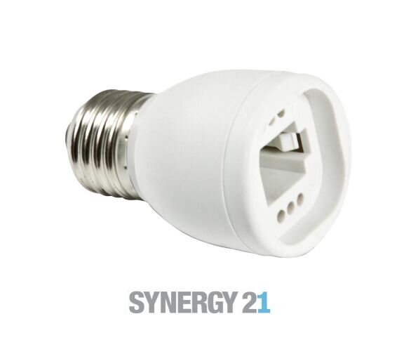 L-S21-LED-000397 | Synergy 21 LED Adapter für LED-Leuchtmittel - E27 auf G23/G24 | S21-LED-000397 | Zubehör