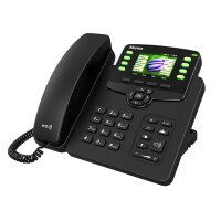 Akuvox SP-R63G - IP-Telefon - Schwarz - Kabelgebundenes Mobilteil - 16 MB - Im Band - SIP-Info - 3 Zeilen