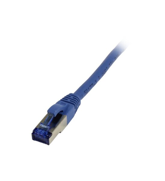 L-S217224 | Synergy 21 Patchkabel RJ45 CAT6A 500Mhz 1.0m blau S-STP S/FTP TPE Superflex AWG26 - Kabel - Digital/Daten | S217224 | Zubehör