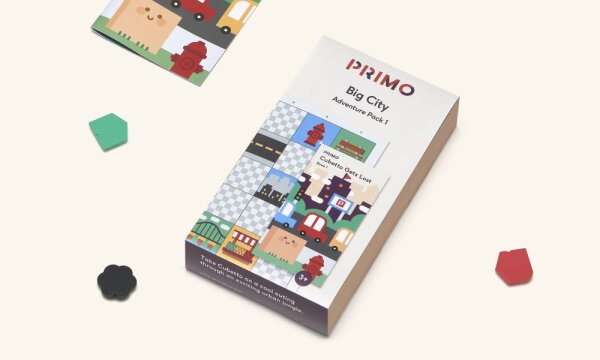 L-PRIMO010A-DE | Primo Toys Cubetto MINT Coding Abenteuer PaketGroßstadt-Dschungel ab 3 Jahren Geeignet | PRIMO010A-DE | Netzwerktechnik