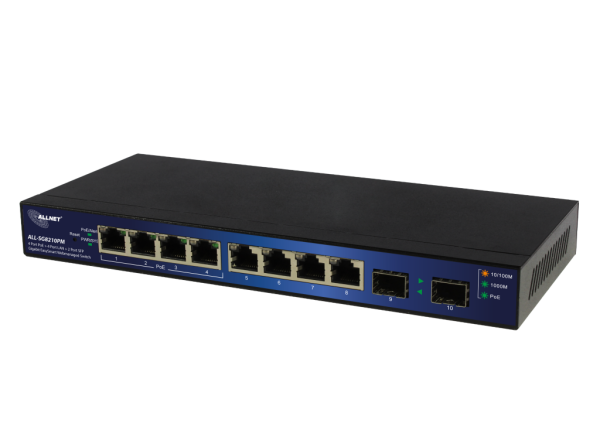 L-ALL-SG8210PM | ALLNET ALL-SG8210PM Netzwerk-Switch Managed L2+ Gigabit Ethernet (10/100/1000) Schwarz Power over Ethernet (PoE) | ALL-SG8210PM | Netzwerktechnik