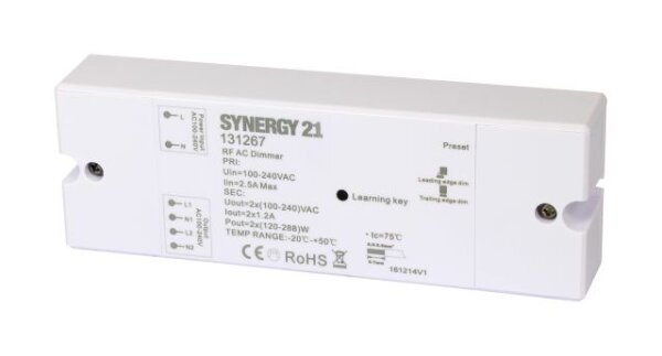 L-S21-LED-SR000085 | Synergy 21 S21-LED-SR000085 868.3MHz Weiß Smart-Home-Empfänger | S21-LED-SR000085 | Elektro & Installation