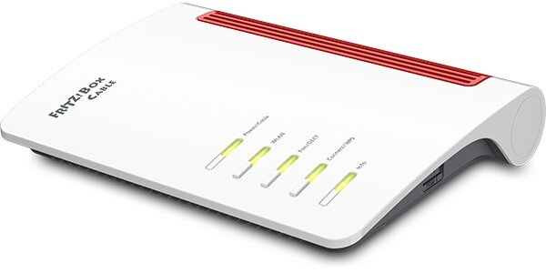 L-20002910 | AVM FRITZ!Box 6660 Cable - Wi-Fi 6 (802.11ax) - Dual-Band (2,4 GHz/5 GHz) - Eingebauter Ethernet-Anschluss - 4G - Weiß - Tabletop-Router | 20002910 | Netzwerktechnik