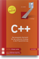 L-HV-C++ | Hanser Verlag C++ Buch - 490 Seiten inkl....