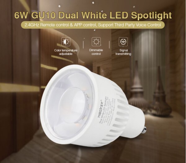 L-FUT107 | Synergy 21 LED Retrofit GU10 6W Dual White Spotlight | FUT107 | Elektro & Installation