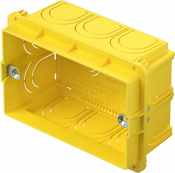 L-DM30-U | TEM Serie Unterputz Dosen RECTANGULAR BOX FOR BRICKPM3 | DM30-U | Elektro & Installation