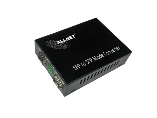 L-ALL-MC108G-SFP-SFP | ALLNET 134409 Netzwerk Medienkonverter 1000 Mbit/s Multi-Modus - Einzelmodus Schwarz | ALL-MC108G-SFP-SFP | Netzwerktechnik