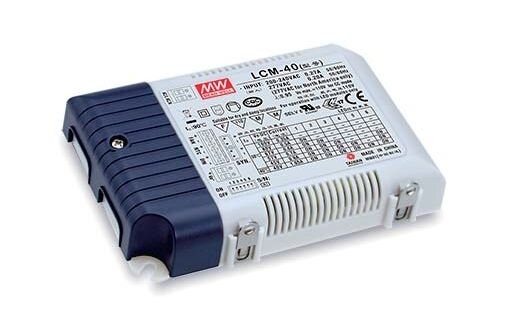 L-LCM-40 | Meanwell MEAN WELL LCM-40 - Beleuchtungsstromversorgung - Blau - Weiß - -30 - 90 °C - 42 W - 47/63 Hz - 12,3 cm | LCM-40 | PC Komponenten