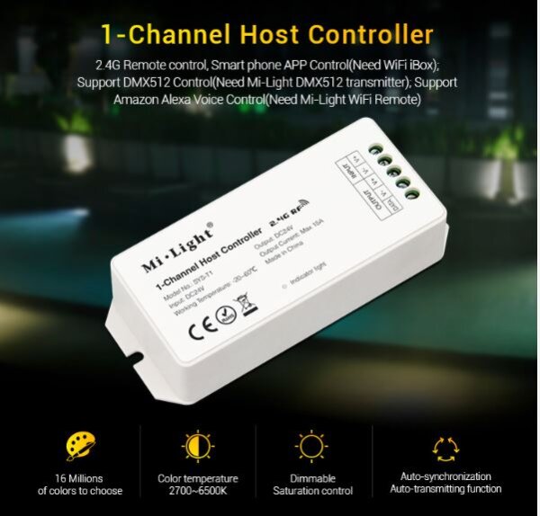 L-SYS-T1 | Synergy 21 LED Subordinate Controller 1-Channel Host*Milight/Miboxer* | SYS-T1 | Elektro & Installation