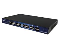 L-ALL-SG8428PM | ALLNET ALL-SG8428PM gemanaged L2 Gigabit Ethernet (10/100/1000) Energie Über Ethernet (PoE) Unterstützung 1U Schwarz Netzwerk-Switch | ALL-SG8428PM | Netzwerktechnik