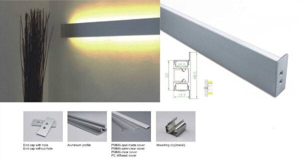 L-S21-LED-PR20134 | Synergy 21 S21-LED-PR20134 Profil Lichtmontage & Zubehör | S21-LED-PR20134 | Elektro & Installation