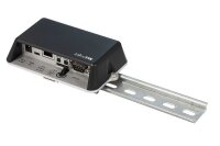 MikroTik DINrail PRO - WLAN-Zugangspunkt-Halterung - Mikrotik LtAP mini - Silber - Metall - 135 mm - 73 mm