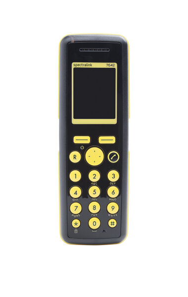 L-72650000 | SpectraLink Handset 7642 inkl. Akku roter Alarmknopf | 72650000 | Netzwerktechnik